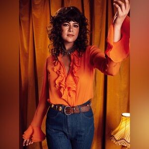 The Hippie Shake Ruffled Blouse